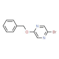 2-(Benzyloxy)-5-bromopyrazine结构式