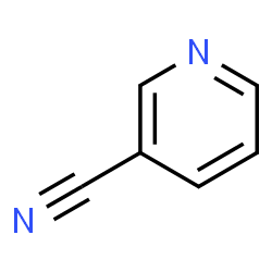 pyridine-3-carbonitrile结构式