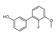 3-(2-fluoro-3-methoxyphenyl)phenol Structure