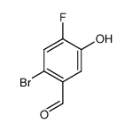 2-bromo-4-fluoro-5-hydroxybenzaldehyde picture