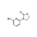 3-(6-Bromopyridin-2-yl)oxazolidin-2-one Structure