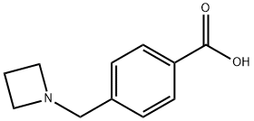 4-[(Azetidin-1-yl)methyl]benzoic acid Structure