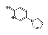 5-pyrrol-1-ylpyridin-2-amine Structure