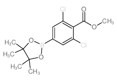 2,6-二氯-4-(4,4,5,5-四甲基-1,3,2-二氧硼杂环戊烷-2-基)苯甲酸甲酯图片