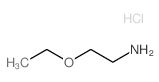 2-Ethoxy-1-ethanamine hydrochloride结构式