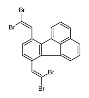 7,10-bis(2,2-dibromoethenyl)fluoranthene结构式