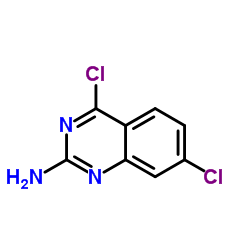 4,7-Dichloro-2-quinazolinamine Structure