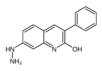 7-hydrazinyl-3-phenyl-1H-quinolin-2-one Structure