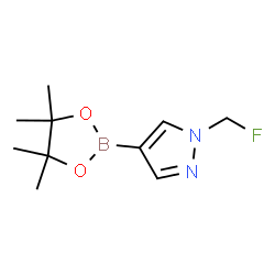 1-(fluoromethyl)-4-(tetramethyl-1,3,2-dioxaborolan-2-yl)-1H-pyrazole图片