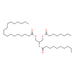 1-Octanoyl-2-Decanoyl-3-Stearoyl-rac-glycerol图片