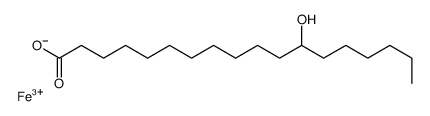 12-Hydroxystearic acid ferric salt结构式