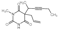 美索比妥结构式