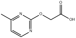 2-((4-methylpyrimidin-2-yl)oxy)acetic acid Structure