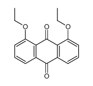 1,8-diethoxyanthracene-9,10-dione Structure