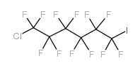 1-CHLORO-6-IODOPERFLUOROHEXANE structure