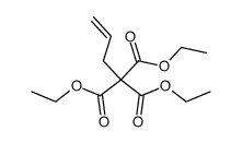 triethyl pent-4-ene-1,2,2-tricarboxylate Structure