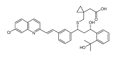 21(S)-羟基孟鲁司特-d6结构式