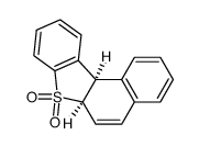 6a,11b-Dihydrobenzo[b]naphtho[1,2-d]thiophene 7,7-dioxide结构式