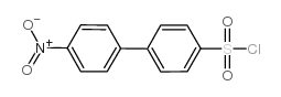 4'-NITROBIPHENYL-4-SULFONYLCHLORIDE Structure