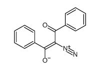 2-Diazo-1,3-diphenyl-1,3-propanedione Structure