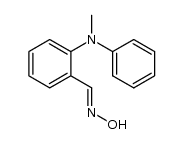 2-(methyl(phenyl)amino)benzaldehyde oxime Structure