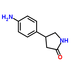 4-(4-Aminophenyl)pyrrolidin-2-one Structure