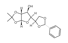 endo/exo-5,6-O-Benzylidene-1,2-O-isopropylidene-α-D-glucofuranose Structure