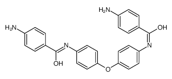 4-amino-N-[4-[4-[(4-aminobenzoyl)amino]phenoxy]phenyl]benzamide结构式