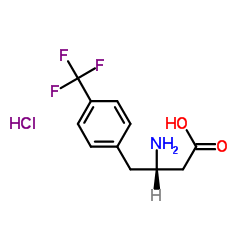 (S)-3-氨基-4-(4-三氟甲基苯基)丁酸盐酸盐图片