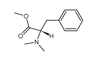 N,N-dimethylphenylalanine methyl ester Structure