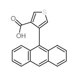 3-Thiophenecarboxylicacid, 4-(9-anthracenyl)- picture