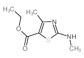 4-甲基-2-(甲基氨基)噻唑-5-羧酸乙酯图片