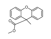 methyl 9-methylxanthene-9-carboxylate Structure