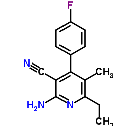 2-Amino-6-ethyl-4-(4-fluorophenyl)-5-methylnicotinonitrile picture