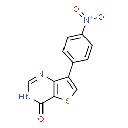 7-(4-NITROPHENYL)-3H-THIENO[3,2-D]PYRIMIDIN-4-ONE Structure