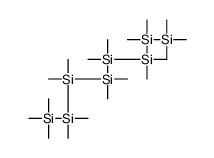 [dimethyl(trimethylsilyl)silyl]-[[[[dimethyl(trimethylsilyl)silyl]-dimethylsilyl]-dimethylsilyl]-dimethylsilyl]-dimethylsilane结构式