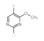 2-Chloro-5-fluoro-4-methoxypyrimidine structure