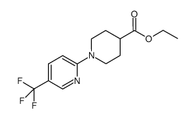 ethyl 1-[5-(trifluoromethyl)pyridin-2-yl]piperidine-4-carboxylate Structure