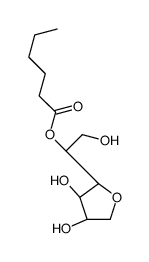 Sorbitan, hexanoate Structure