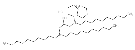 1,3-bis(didecylamino)propan-2-ol Structure