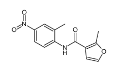 3-Furancarboxamide,2-methyl-N-(2-methyl-4-nitrophenyl)-(9CI) structure