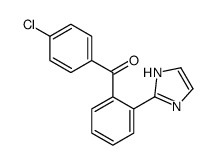 4'-Chloro-2-(2H-imidazol-2-yl)benzophenone Structure