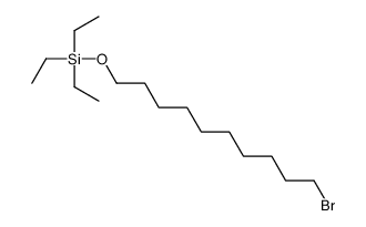 10-bromodecoxy(triethyl)silane Structure