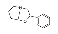 2-phenyl-2,3,5,6,7,7a-hexahydropyrrolo[2,1-b][1,3]oxazole结构式