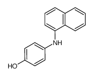 p-hydroxyphenyl-α-naphthylamine结构式