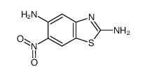 2,5-Benzothiazolediamine,6-nitro-(9CI)结构式