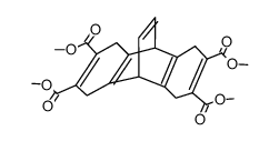 4,5,11,12-Tetra(methoxycarbonyl)pentacyclo<6.6.2.02.7.09.14>-hexadeca-2(7),4,9(14),11,15-pentaen Structure