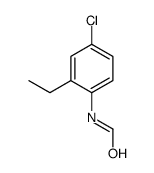 N-(4-chloro-2-ethylphenyl)formamide Structure