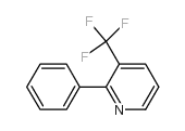 2-Phenyl-3-(trifluoromethyl)-pyridine Structure