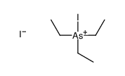 triethyl(iodo)arsanium,iodide结构式